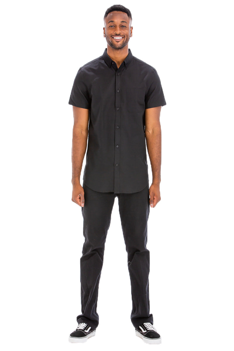 Black Button Down