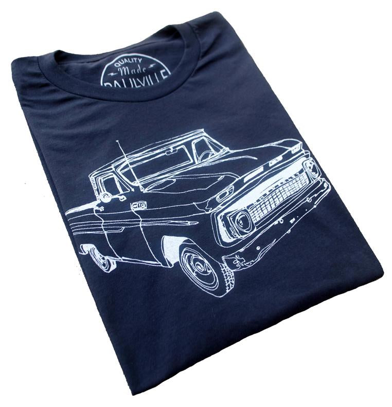 Old Chevy Truck Dark Grey country shirt