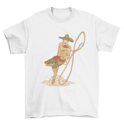 Mexican cowboy t-shirt