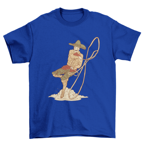 Mexican cowboy t-shirt