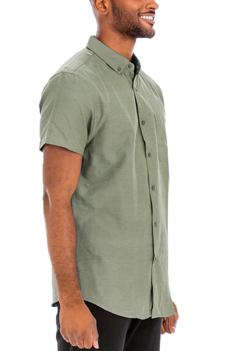 Olive Button Down