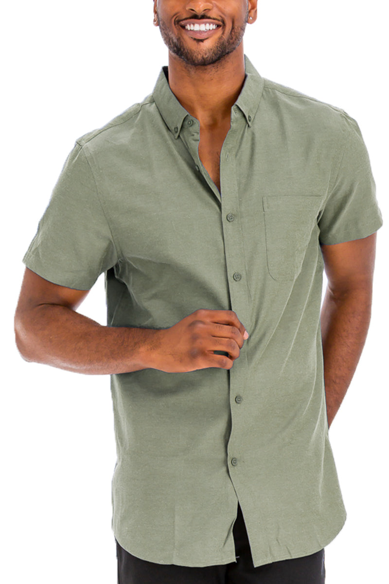 Olive Button Down